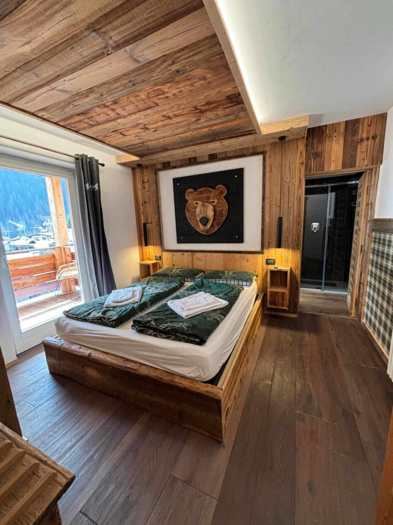 La Tana Dell'Orso Apartman Campitello di Fassa Kültér fotó